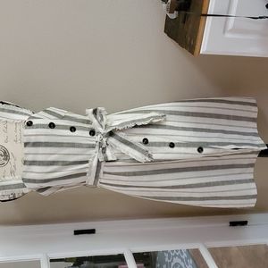 Heatherly linen dress